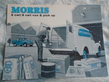 Morris 6cwt/8cwt Van & Pick Up