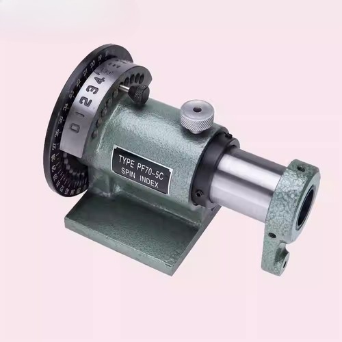 Rotary indexing device - indexing, center