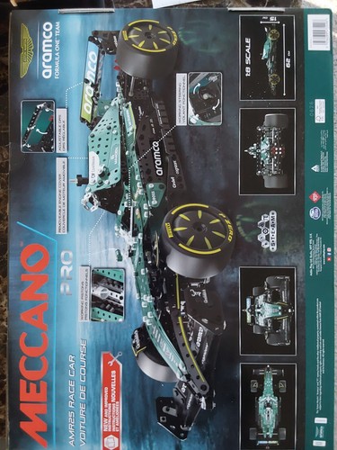 Aston martin meccano - aston, f1