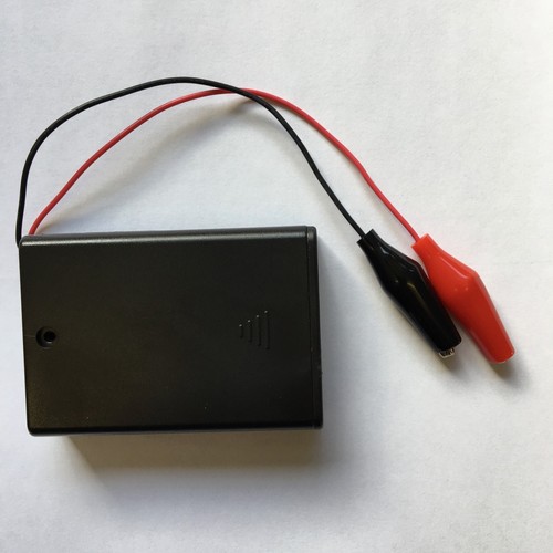 Remote battery holder - , for