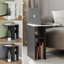 C-Shape Side Wooden Table End