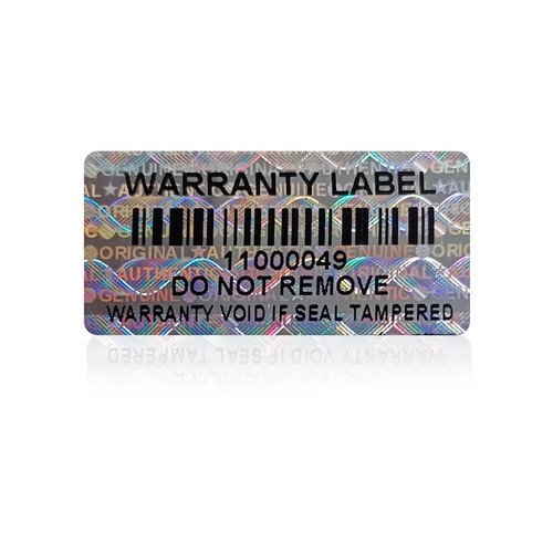 3x1 5cm tamper - 3x1.5cm, stickers