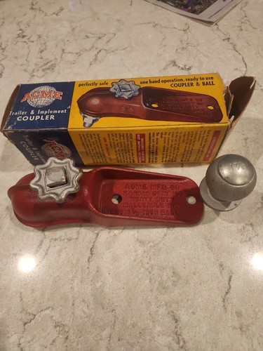 Vintage acme trailer hitch - vintage,