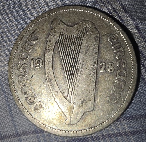 1928 irish florin silver - 1928, coin