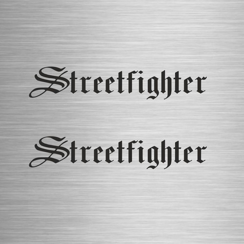 Streetfighter sticker