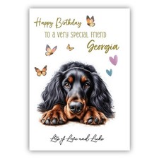 Gordon Setter Personalised