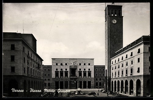 Varese piazza monte grappa - piazza,