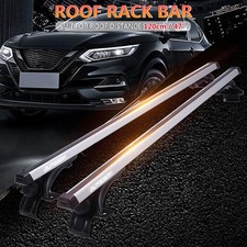 Aluminum Car Top Roof Rack Cross Bar 120cm Luggage Cargo Carrier Rail Universal