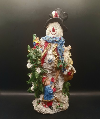 Tall vintage snowman - tall, 30