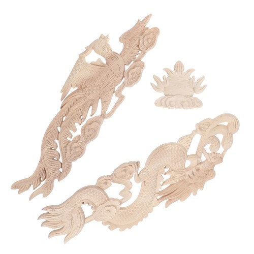 Pcs hand carved - , wood