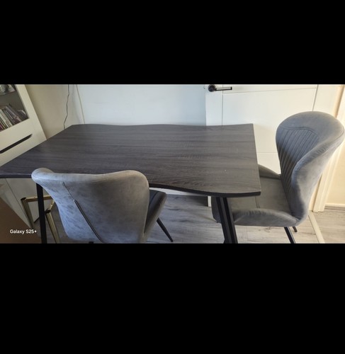 Dining table with chairs - dining,