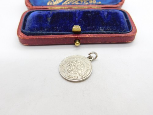 Sterling silver threepence - sterling,