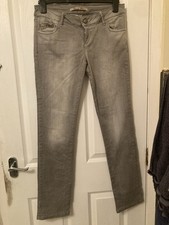 Cipo & Baxx Women's Grey Jeans W32 L32
