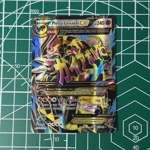 Pokemon card primal groudon - pokemon,