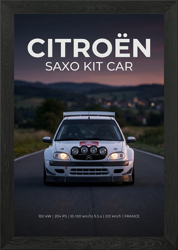 Citro saxo kit car rally - car,