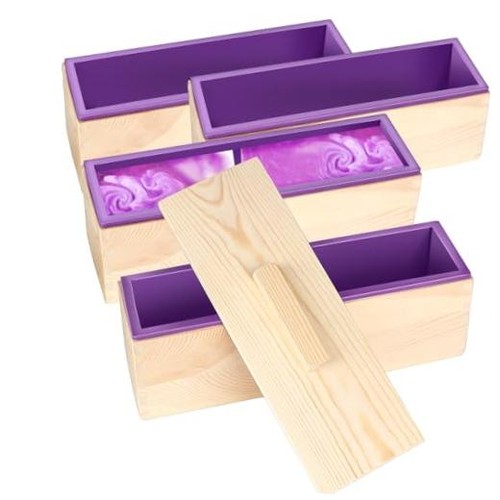 Pcs 42oz soap molds - 42oz, 4