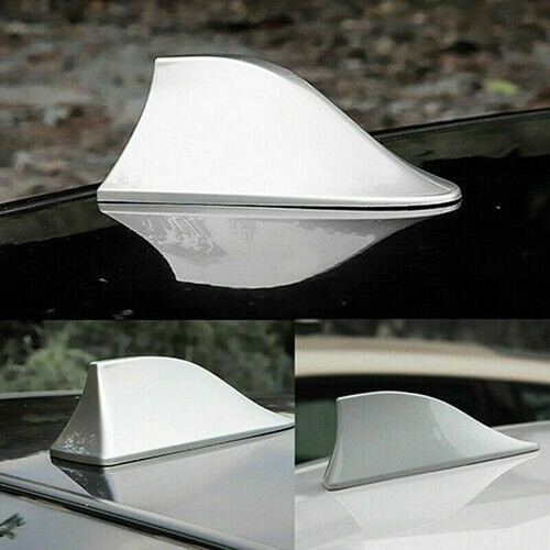 White shark fin car roof - fin,