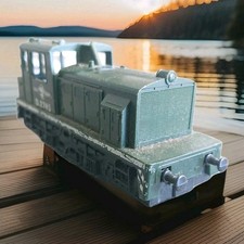 🔱Green Diesel Train. Loco