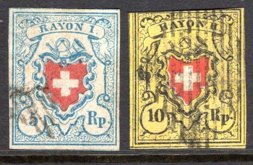 Switzerland 1850 rayoni ii - switzerland,