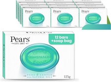 Pears Lemon Soap Bars 125g 12