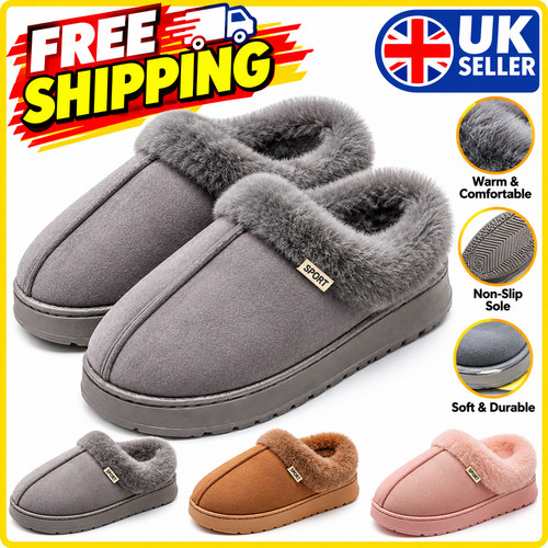 Men winter slippers warm fur - slippers,