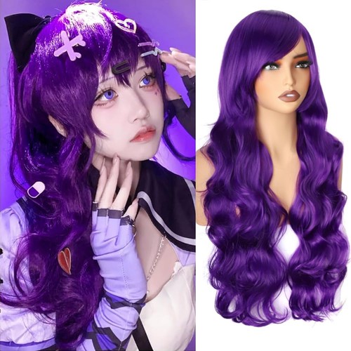 Dark purple long - purple,