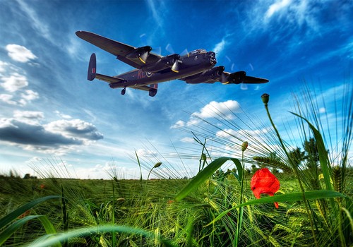 Avro lancaster over - avro,