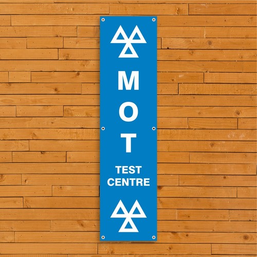 Mot garage 015 pvc banner - mot,