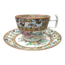 FAMILLE ROSE Cup Saucer