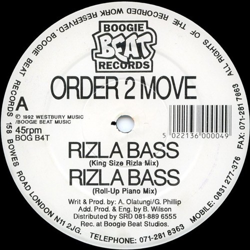Order move rizla - rizla, bass
