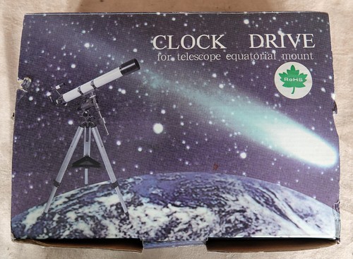 Clock drive for telescope - clock,