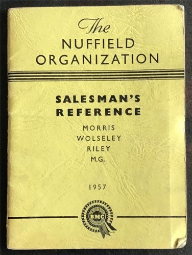 Bmc salesmans reference book - bmc,