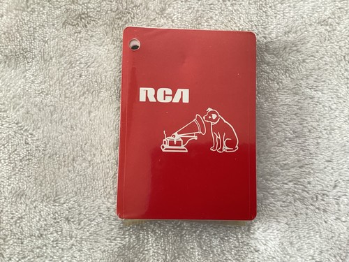Vintage rca playing cards deck - rca,