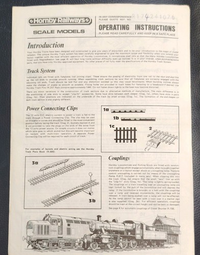 Hornby railways scale models - scale,