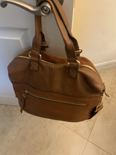 Moda luxe brown faux leather - moda,