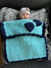 Handmade Crocheted Blanket For