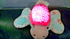 butterfly lullaby toy with colour changing lights+sounds