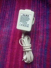 Mains Power Supply Adapter ALBA DC 6v @ 800mA For CR305IP