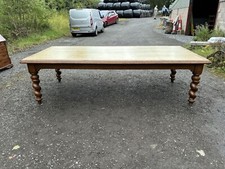 Victorian antique pollard oak boardroom table