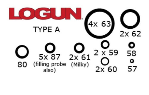 Ring seal kit for logun - for,