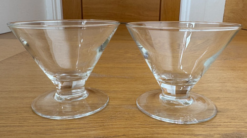 Vintage arc clear pedestal - 2,