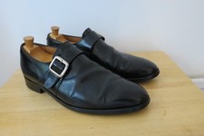 Loake 1880 Black Single Buckle