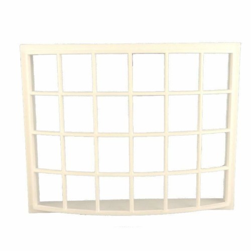 Dolls house white plastic - house,