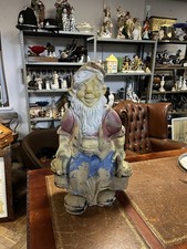 X-Large Vintage 1960s Fibreglass Garden Gnome 93cm Tall