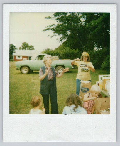 70s polaroid snapshot - 70s, family