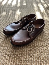 Quoddy brown leather Vibram