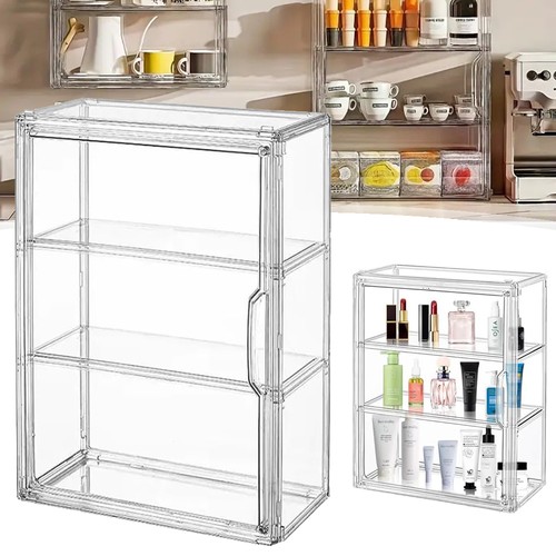Figures clear display case - clear,