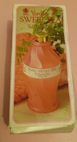 Vintage yardley sweet pea talc - yardley,