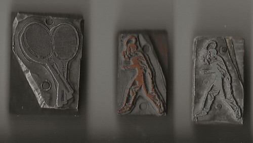 Tennis three vintage - vintage, small
