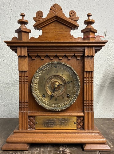 Antique clock excellent - clock,